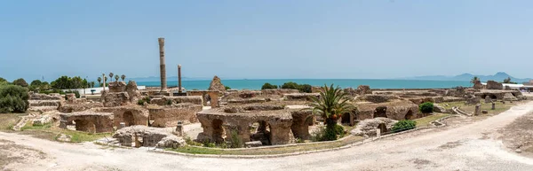 Baths Antoninus Baths Carthage Tunis Tunisia Vastest Set Roman Thermae — Stockfoto