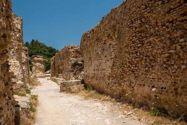 Badet Antoninus Eller Baths Carthage Tunis Tunisien Det Här Den — Stockfoto