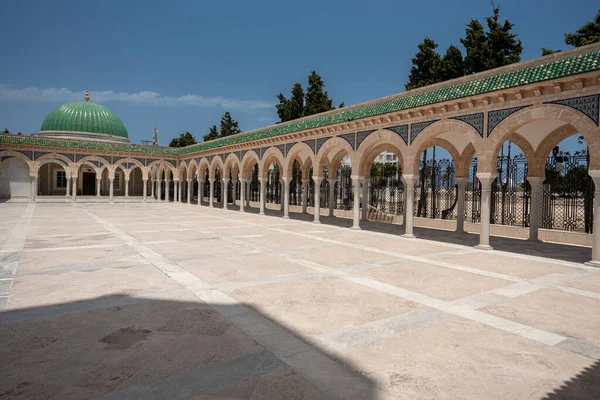 Bourguiba Mausoleum Monastir Tunisia Monumental Grave Monastir Tunisia Containing Remains — Foto Stock