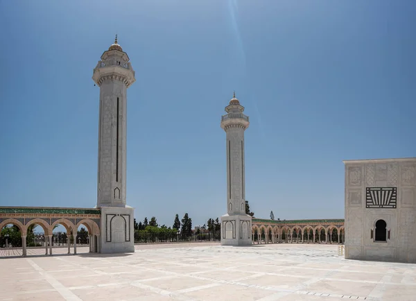 Bourguiba Mausoleum Monastir Tunisia Monumental Grave Monastir Tunisia Containing Remains — Foto Stock