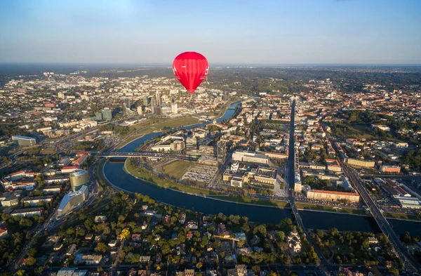 Stadsgezicht Van Vilnius Litouwen Mooie Skyline Luchtzicht — Stockfoto
