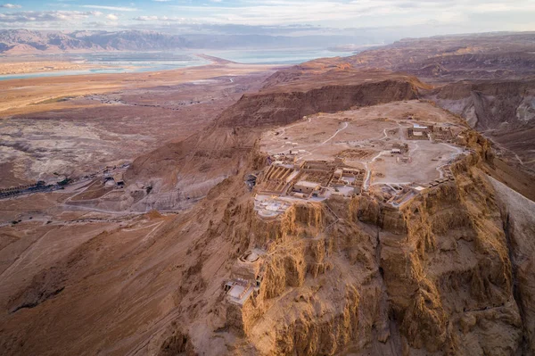 Masada Ancienne Fortification Dans District Sud Israël Parc National Masada — Photo