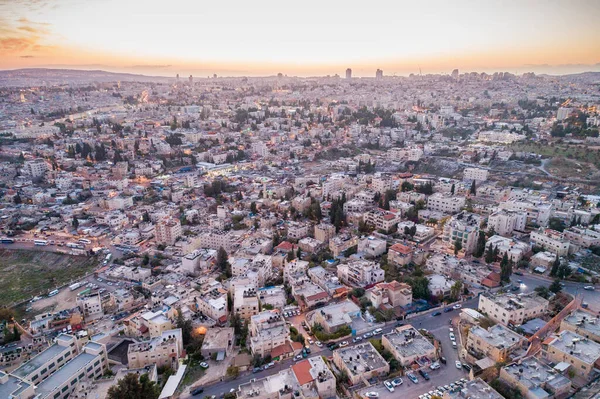Jerusalems Gamla Stad Israel Utsikt Till Jerusalem Stad — Stockfoto