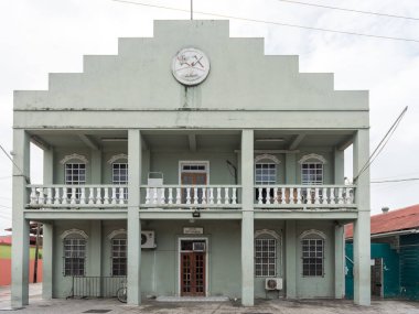 Belize Offices City Council Building. Caribbean Island.