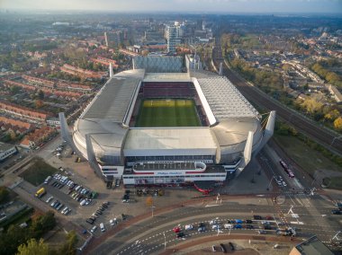 Eindhoven PSV Philips Futbol Stadyumu. Hollanda.