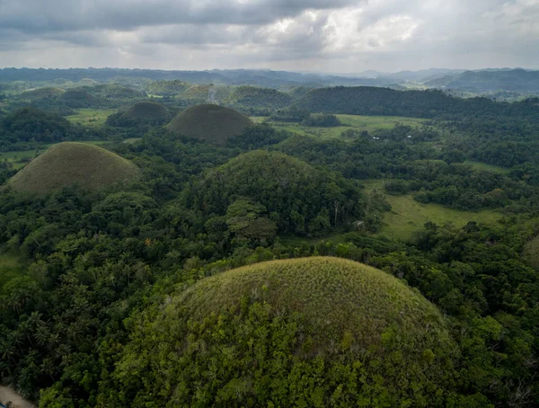 Chocolate Hills Bohol Filipinas Paisaje Punto Vista Colinas — Foto de Stock