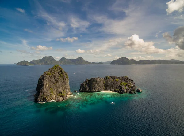 Острів Біля Великої Лагуни Ель Нідо Палаван Філіппіни Подорож — стокове фото