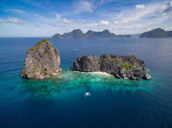 Острів Біля Великої Лагуни Ель Нідо Палаван Філіппіни Подорож — стокове фото