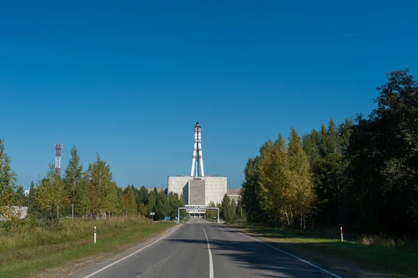 Kärnkraftverket Ignalina Litauen Visaginas Stad — Stockfoto