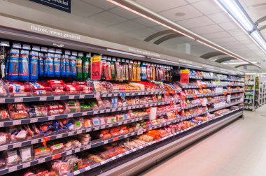 Maxima Retail Shop in Lithuania. One of the most popular shops in Lithuania.