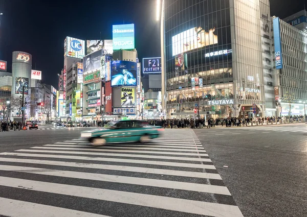 Shibuya District Tokyo Famous Busiest Intersection World Japan Shibuya Crossing — ストック写真