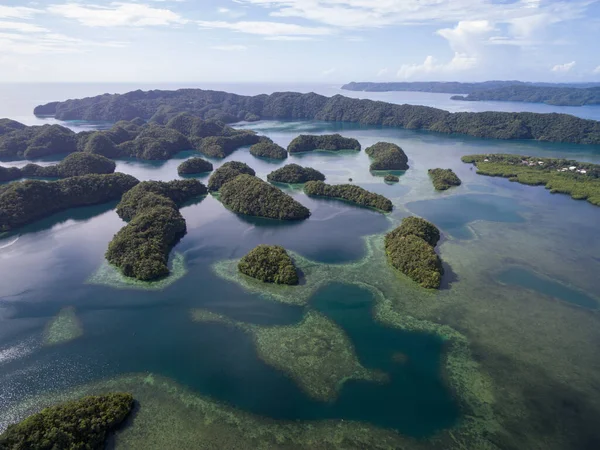 Остров Корор Палау Архипелаг Часть Региона Микронезия — стоковое фото