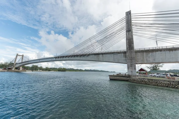 Ponte Amizade Japonesa Koror Palau Micronésia — Fotografia de Stock