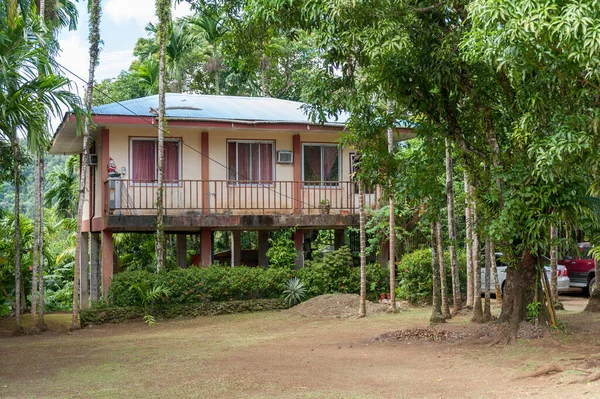 Žijící Dům Koror Palau Mikronésie — Stock fotografie