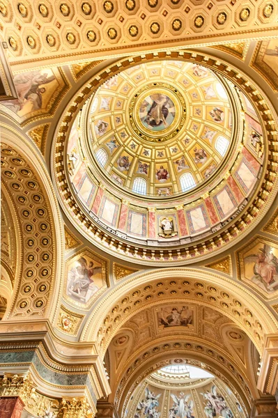 Stephen Basilica Budapest Interior Details Altar Hungary — Stock Photo, Image