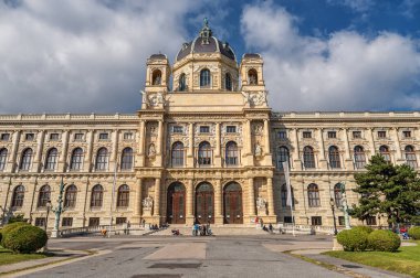 VIENNA, AUSTRIA - Ekim 07, 2016: Viyana Doğal Tarih Müzesi, Avusturya.