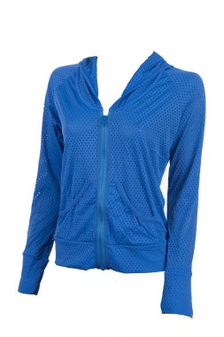 Spor kazak. Beyaz Arka plan 'da izole edilmiş. Ön Görünüm.