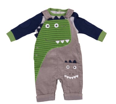 Genç Çocuk Pantolon ve Tişört. Beyaz arkaplanda izole edilmiş.