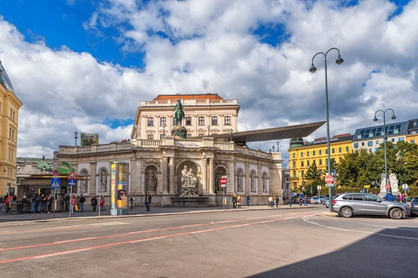 Vienna Itävalta Lokakuu 2016 Albertina 1800 Luvun Habsburgin Palatsi Jossa — kuvapankkivalokuva
