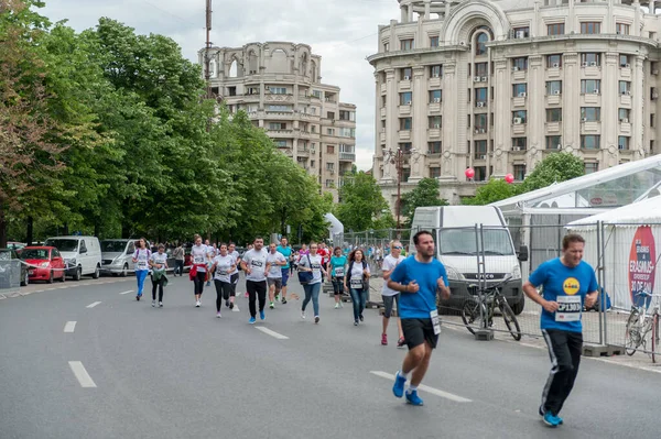 Stock image BUCHAREST, ROMANIA - JUNE 14, 2017: Semi Marathon Event in Bucharest, Romania