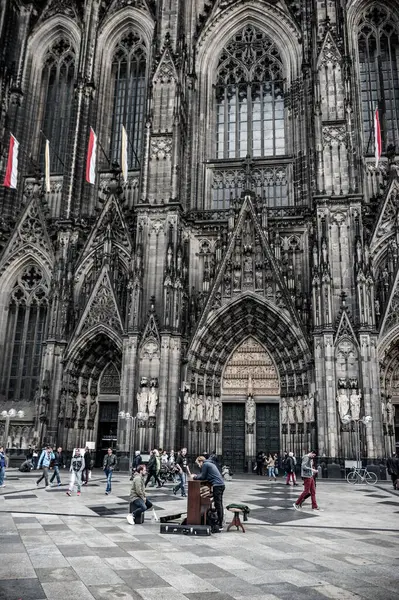 Cologne Alemania Septiembre 2015 Catedral Colonia Alemania —  Fotos de Stock