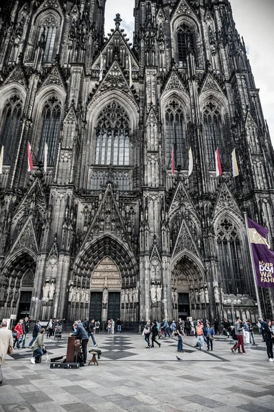 Cologne Γερμανία Σεπτεμβρίου 2015 Καθεδρικός Ναός Κολωνίας Γερμανία — Φωτογραφία Αρχείου