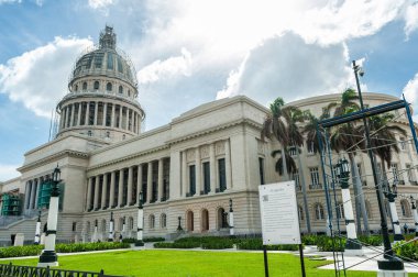 HAVANA, CUBA - 22 EKİM 2017: Havana Capitol