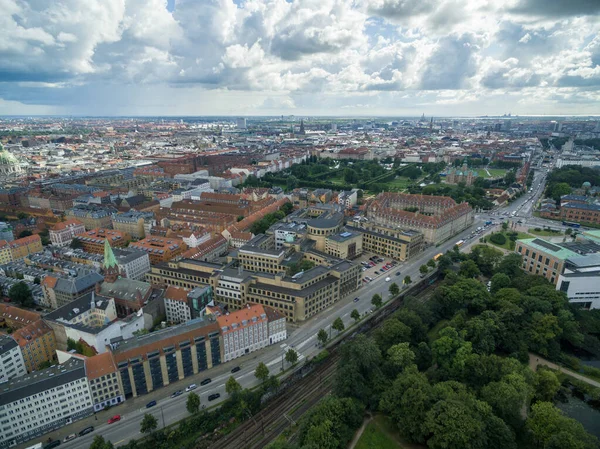 Copenhagen Cityscape Данія Копенгагенське Старе Місто Замок Розенборг — стокове фото
