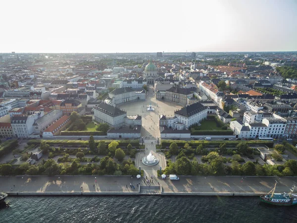 Copenhagen Cityscape Данія Копенгагенське Старе Місто Музей Королівської Історії Фредеріка — стокове фото