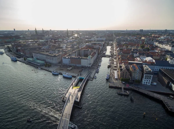 Copenhagen Cityscape Данія Територія Копенгагена — стокове фото
