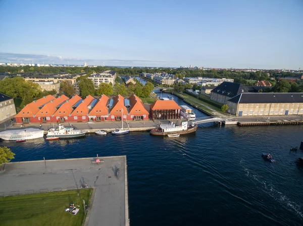 Kopenhagen Dänemark Drohne — Stockfoto
