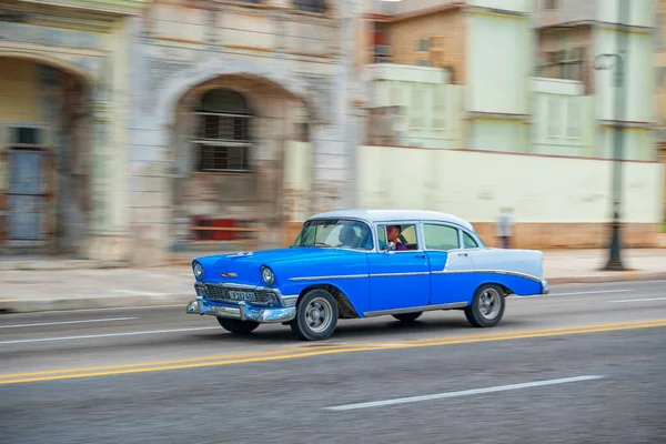 Havana Cuba Ottobre 2017 Città Vecchia Dell Avana Malecon Con — Foto Stock