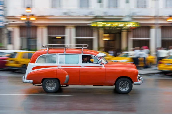 Havana Cuba October 2017 Old Style Retro Car Havana Cuba — Stock Photo, Image