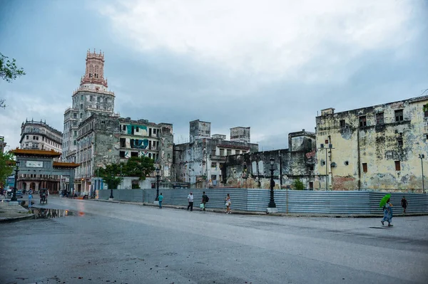 Havana Cuba 2017年10月21日 哈瓦那建筑 — 图库照片