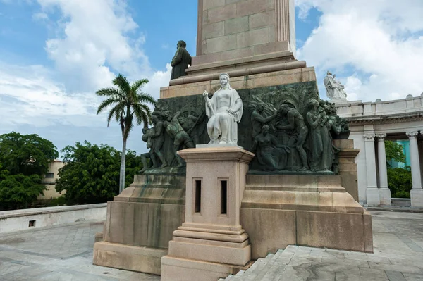 Havana Cuba Październik 2017 Pomnik Hawanie Kuba — Zdjęcie stockowe