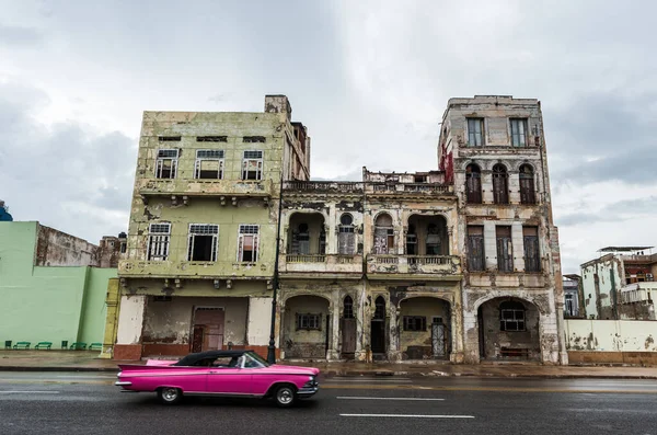 Havana Cuba Ekim 2017 Havana Daki Eski Bina Benzersiz Küba — Stok fotoğraf