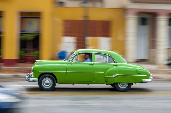 Havana Cuba 2017 Október Régi Autó Havannában Kubában Pannnig Vagyok — Stock Fotó