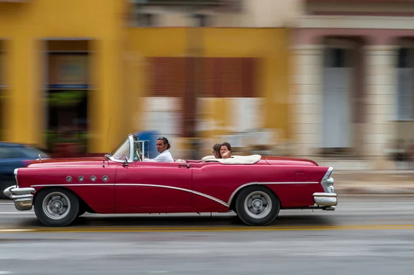 Havana Kuba Oktober 2017 Altes Auto Havanna Kuba Pannnig Retro — Stockfoto