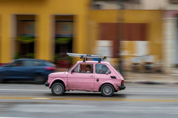 Havana Cuba Октября 2017 Года Old Car Гаване Куба Панниг — стоковое фото