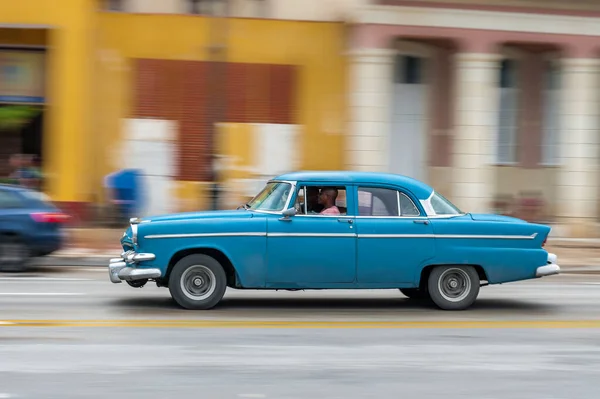 Havana Cuba Ottobre 2017 Vecchia Auto Avana Cuba Pannnig Veicolo — Foto Stock