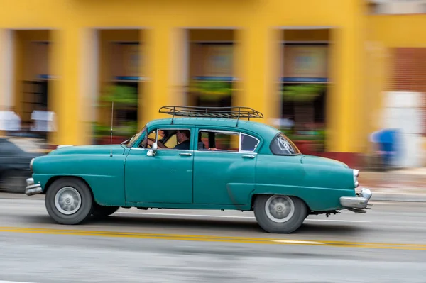 Havana Cuba October 2017 Old Car Havana Cuba Pannnig Retro — Stock Photo, Image