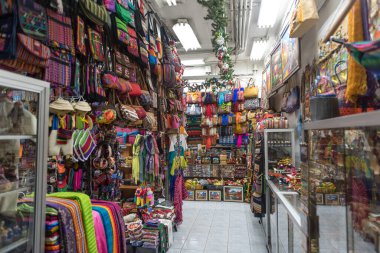 Guatemala - 21 Kasım 2017 Guatemala City Market Guatemala.