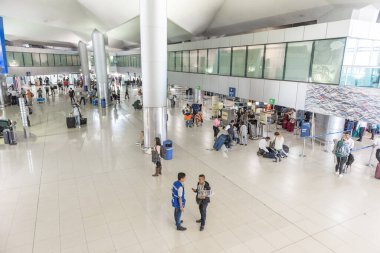 GUATEMALA - 22 Kasım 2017 Guatemala Uluslararası Havalimanı La Aurora