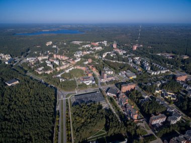 Litvanya 'nın Visaginas Kasabası. Nükleer Santrali sayesinde ünlü Kasaba