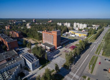 Litvanya 'nın Visaginas Kasabası. Nükleer Santrali sayesinde ünlü Kasaba.