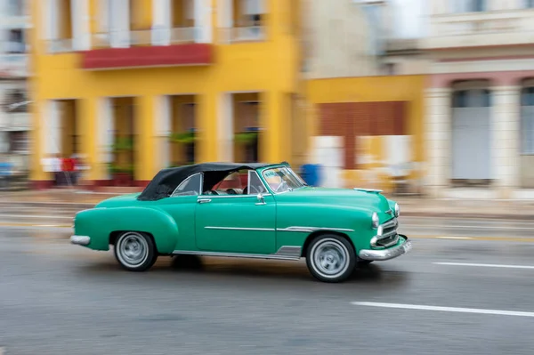 Havana Cuba October 2017 Старий Автомобіль Гавані Куба Панніґ Ретро — стокове фото