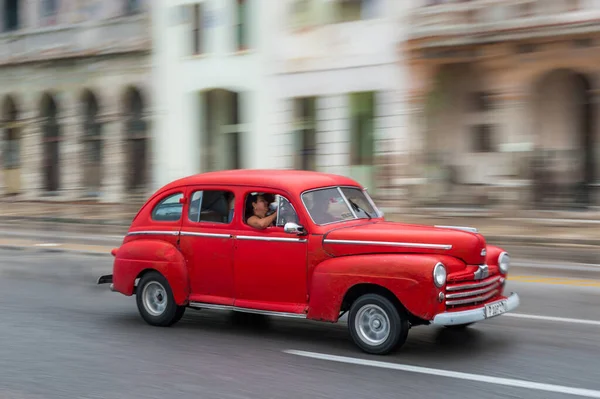 Havana Cuba October 2017 Старий Автомобіль Гавані Куба Панніґ Ретро — стокове фото