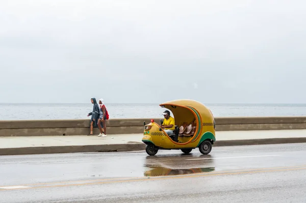 Havana Cuba Ottobre 2017 Tuk Tuk Vehicla All Avana Cuba — Foto Stock