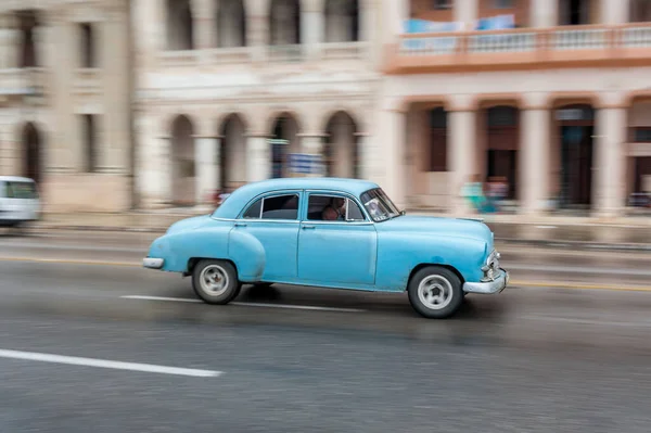 Havana Cuba October 2017 Старий Автомобіль Гавані Куба Ретро Транспортний — стокове фото