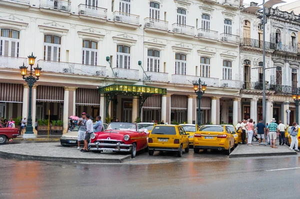 Havana Kuba Oktober 2017 Altstadt Havanna Kuba Lokale Menschen Und — Stockfoto